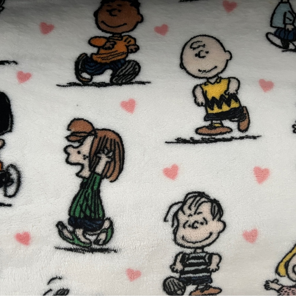 Peanuts Character Blanket